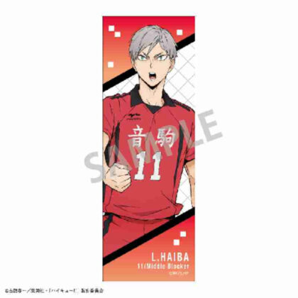 ハイキュー!! ロングスクエア缶バッジ 灰羽リエーフ (Haikyu!! 長方罐徽章 Rief Haiba)