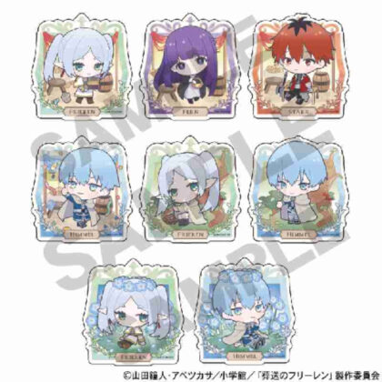 葬送のフリーレン トレーディングアクリルクリップ ちまにわ (葬禮免費 Ren Trading 壓克力夾 Chimaniwa)