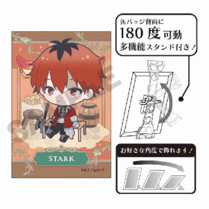 葬送のフリーレン アート缶バッジ シュタルク 街 ちまにわ (葬禮自由仁藝術罐徽章史塔克鎮 Chimaniwa)