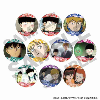 モブサイコ100 III トレーディング缶バッジ 128371 (Mob Psycho 100 III 交易罐徽章 128371)