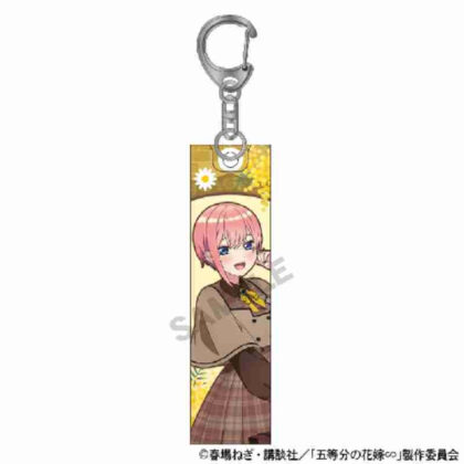 五等分の花嫁∽ アクリルスティックキーホルダー 中野一花カレッジスタイル (The Quintessential 五胞胎∽ 壓克力棒鑰匙圈 Ichika Nakano 學院風)