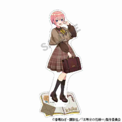 五等分の花嫁∽ アクリルスタンド 中野一花 カレッジスタイル (典型的五胞胎∽ 亞克力立牌 中野一香 學院風)