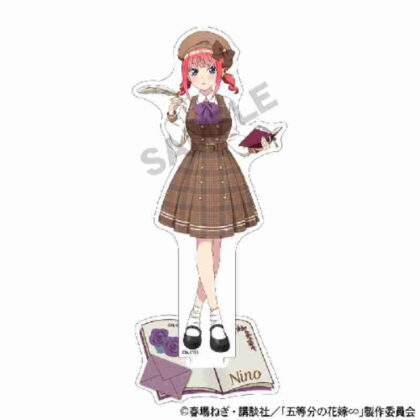 五等分の花嫁∽ アクリルスタンド 中野二乃 カレッジスタイル (典型五胞胎∽ 亞克力立牌 中野尼諾學院風)