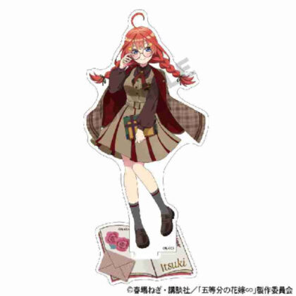 五等分の花嫁∽ アクリルスタンド 中野五月 カレッジスタイル (典型的五胞胎∽ 亞克力立架 中野皋月學院風)