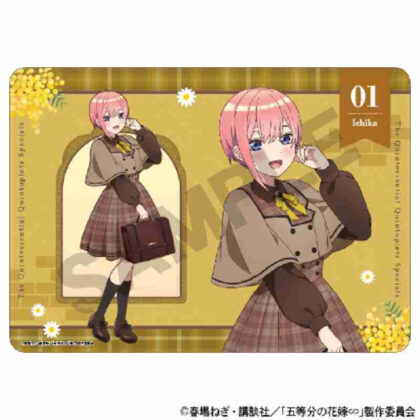 五等分の花嫁∽ ゲーミングマウスパッド 中野一花カレッジスタイル (The Quintessential Quintuplets∽ 遊戲滑鼠墊 Ichika Nakano 學院風)