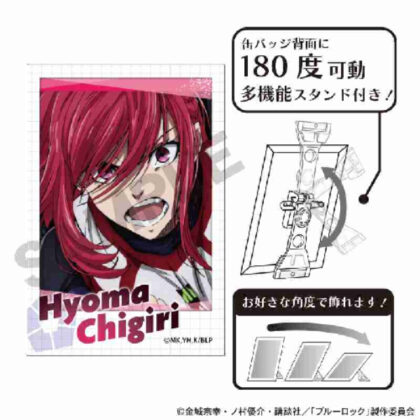 ブルーロック アート缶バッジ 千切豹馬 場面写 129254