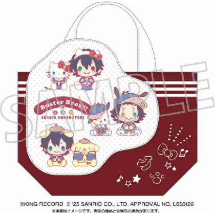 ヒプノシスマイク SANRIO NAKAYOKU EDIT ふわふわポケット付きミニトート Buster Bros!!! (催眠 SANRIO NAKAYOKU EDIT 帶蓬鬆口袋的迷你手提包 Buster Bros！ ！)