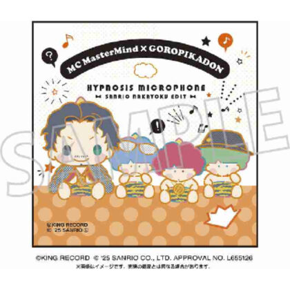 ヒプノシスマイク SANRIO NAKAYOKU EDIT 刺繍入りハンドタオル 天谷奴零×ゴロピカドン (催眠 SANRIO NAKAYOKU EDIT 刺繡手巾 Amaya Nakurei x Goropikadon)