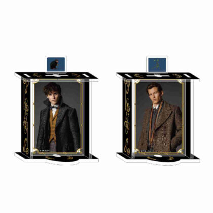 ファンタスティック・ビースト 回転アクリルスタンド A Newt & Theseus (神奇動物在哪裡 旋轉壓克力支架 蠑螈和忒修斯)
