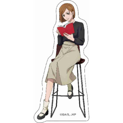 呪術廻戦 第2期 ダイカットステッカー 釘崎野薔薇 読書(2025年1月版) (柔術快線第 2 季模切貼紙釘崎野原閱讀（2025 年 1 月版）)
