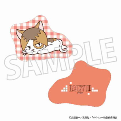 ハイキュー!! ダイカットクッション だるーん動物マスコット 孤爪研磨 (Haikyu!! 模切坐墊達潤動物吉祥物孤爪拋光)