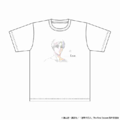 進撃の巨人 Tシャツ エレン (進擊的泰坦T卹艾倫)