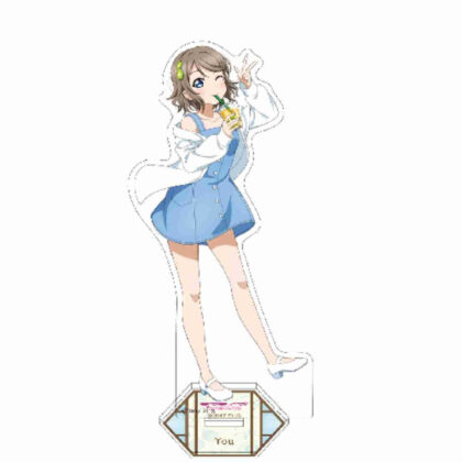 ラブライブ!サンシャイン!! アクリルスタンド 渡辺曜 アジアツアーフェアVer. (愛陽光！)