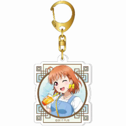 ラブライブ!サンシャイン!! アクリルキーホルダー 高海千歌 アジアツアーフェアVer. (Love Live! 壓克力鑰匙圈 高見千花亞洲巡迴演唱會 Ver.)