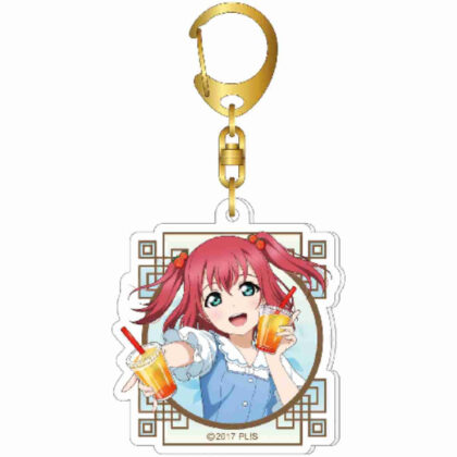 ラブライブ!サンシャイン!! アクリルキーホルダー 黒澤ルビィ アジアツアーフェアVer. (Love Live! 亞克力鑰匙圈黑澤紅亞洲巡演Ver.)