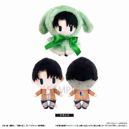進撃の巨人 ケープたぴぬい リヴァイ (進擊的泰坦 塔皮努伊·利維角)