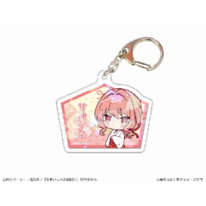 甘神さんちの縁結び ホログラムアクリルキーホルダー 02甘神夕奈 (天神家族的婚姻全像壓克力鑰匙圈 02 天神尤奈)