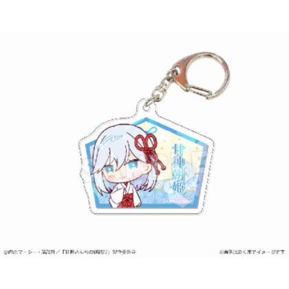 甘神さんちの縁結び ホログラムアクリルキーホルダー 03甘神朝姫 (天神家的結婚全像圖亞克力鑰匙圈 03 天神朝姬)