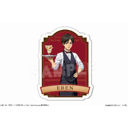 進撃の巨人 ぺたまにあ S Ver.喫茶店 01 エレン・イェーガー (進擊的巨人 Petamonia S 咖啡廳 01 艾倫耶格)
