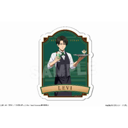 進撃の巨人 ぺたまにあ S Ver.喫茶店 04 リヴァイ (進擊的巨人 Petamonia S 咖啡廳 04 利維)