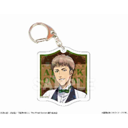 進撃の巨人 ホログラムアクリルキーホルダー Ver.喫茶店02 ジャン・キルシュタイン (進擊的巨人 全息壓克力鑰匙圈 咖啡店 02 吉恩·科爾斯坦)