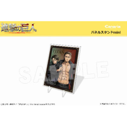 進撃の巨人 パネルスタンドmini エレン&リヴァイ (進擊的巨人 迷你 Eren & Levi 面板支架)