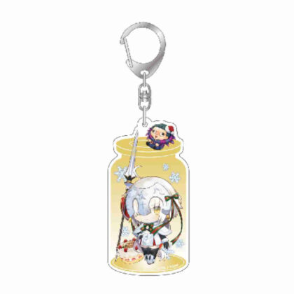 Fate/Grand Order きゃらとりあアクリルキーホルダーランサー/ジャンヌ・ダルク・オルタ・サンタ・リリィ (Fate/Grand Order Charatoria 壓克力鑰匙圈 Lancer/聖女貞德 Alter Santa Lily)