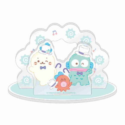 しろたん×はぴだんぶい アクリルジオラマ しろたん×ハンギョドン (Sirotan x Hapidanbui 亞克力立體模型 Sirotan x Hangyodon)