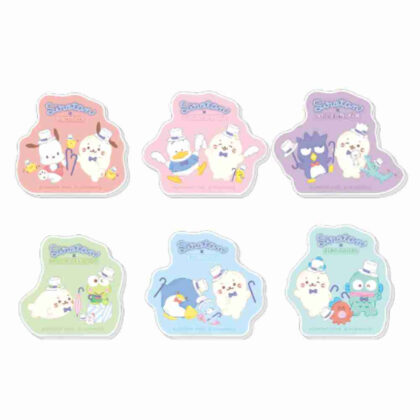 しろたん×はぴだんぶい トレーディングアクリルマグネット (Sirotan x Happy Danbui Trading 壓克力磁鐵)