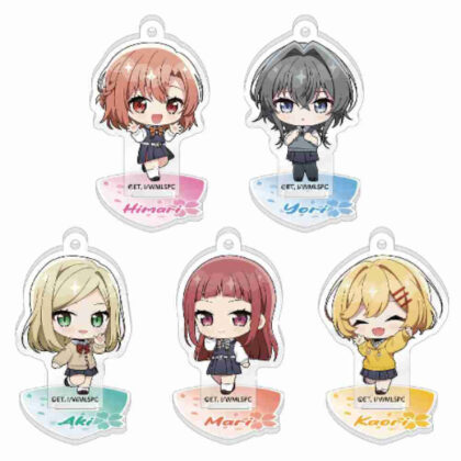 ささやくように恋を唄う トレーディングアクリルスタンドキーホルダー (花落愛情貿易壓克力支架鑰匙扣)