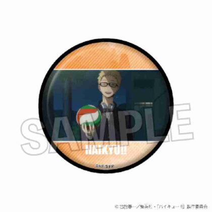 ハイキュー!! 場面写 ギラギラ缶バッジ Vol.2 4 (Haikyu!! 場景照片眩光徽章 Vol.2 4)