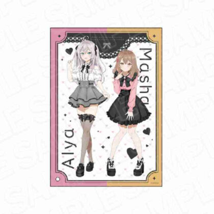 時々ボソッとロシア語でデレる隣のアーリャさん ミニアクリルアート アーリャ&マーシャ Kawaii Ver. (隔壁的Arya桑有時會在俄羅斯迷你亞克力藝術Arya＆Masha Kawaii Ver.中脫口而出。)