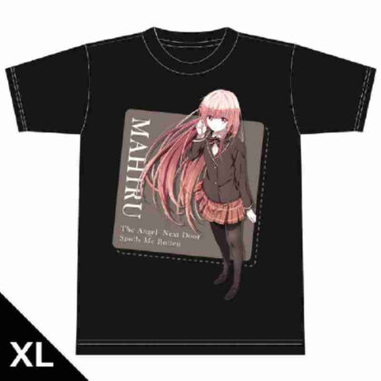 お隣の天使様にいつの間にか駄目人間にされていた件 Tシャツ 椎名真昼 キービジュアル XLサイズ (那次鄰家天使把我變成了壞人 T卹 椎名真晝 關鍵視覺 XL 碼)