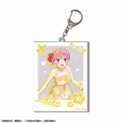五等分の花嫁* ビッグアクリルキーホルダー デザイン02中野一花 B (典型的五胞胎* 大壓克力鑰匙圈設計 02 Ichika Nakano B)