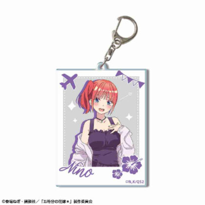 五等分の花嫁* ビッグアクリルキーホルダー デザイン03中野二乃 A (典型的五胞胎* 大壓克力鑰匙圈設計 03 Nino Nakano A)
