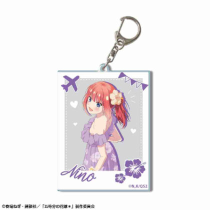 五等分の花嫁* ビッグアクリルキーホルダー デザイン04中野二乃 B (典型的五胞胎* 大壓克力鑰匙圈設計 04 Nino Nakano B)