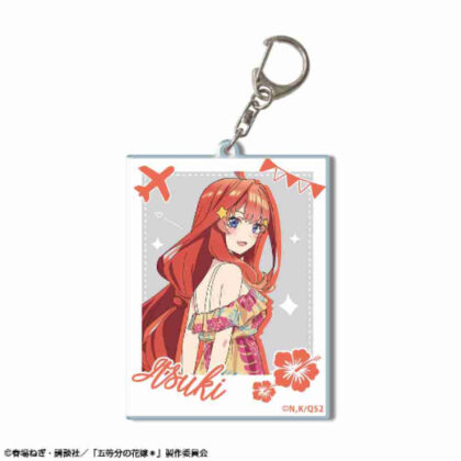 五等分の花嫁* ビッグアクリルキーホルダー デザイン09中野五月 A (典型的五胞胎* 大壓克力鑰匙圈設計 09 Satsuki Nakano A)