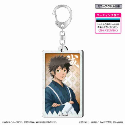 青のミブロ メタルアクキー 田中太郎 (藍色 Mibro 金屬壓克力 田中太郎)