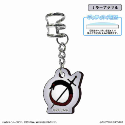 TIGER & BUNNY 2 イヤーカフ アクリルチャーム付 ウロボロス (TIGER & BUNNY 2 耳骨夾帶壓克力飾物銜尾蛇)