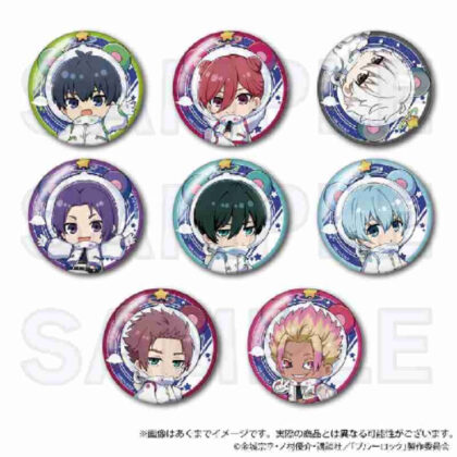 ブルーロック トレーディング缶バッジ うちゅーじんVer. (藍石貿易纈徽章宇中神Ver.)