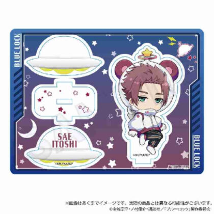 ブルーロック ゆらゆらアクリルスタンド うちゅーじんVer. 糸師冴 (Blue Rock Yurayura 亞克力支架 宇中神 紗江伊東 Ver.)