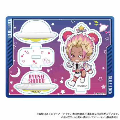 ブルーロック ゆらゆらアクリルスタンド うちゅーじんVer. 士道龍聖 (Blue Rock Yurayura 壓克力支架 宇中神 志道流星 Ver.)