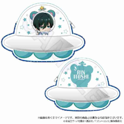 ブルーロック ダイカットポーチ うちゅーじんVer. 糸師凛 (Blue Rock 模切袋 宇中神 凜 Ver.)