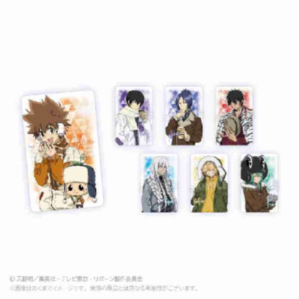 家庭教師ヒットマンREBORN! トレーディングホログラムカードモコモコウィンターVer. (家庭教師殺手 REBORN! 交易全息卡蓬鬆冬季版。)
