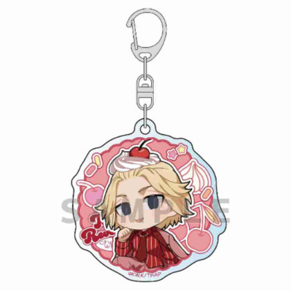 東京リベンジャーズ アクリルキーホルダー 佐野万次郎/さくらんぼほいっぷ (東京復仇者隊壓克力鑰匙圈 佐野萬二郎/櫻蘭坊 Hoippu)