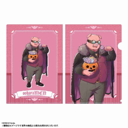 ドズル社 クリアファイル おおはらMEN ロフト ハロウィン (Dozuru 透明文件夾 Ohara MEN Loft 萬聖節)