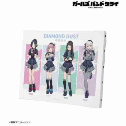ガールズバンドクライ ダイヤモンドダスト 集合 キャンバスボード Ver.B (女子樂團哭泣鑽石集塵帆佈板 Ver.B)