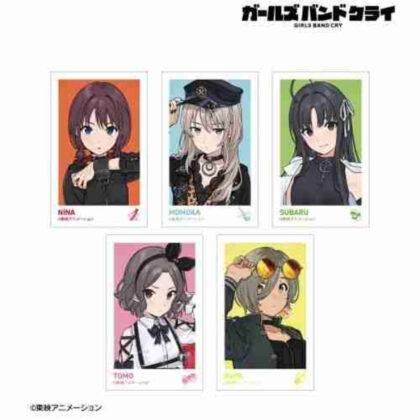 ガールズバンドクライ トゲナシトゲアリ インスタントカメラ風イラストカード5枚セット Ver.A (女子樂團 Cry Togenashi Togeari 即時相機風格插畫卡 5 件套 Ver.A)