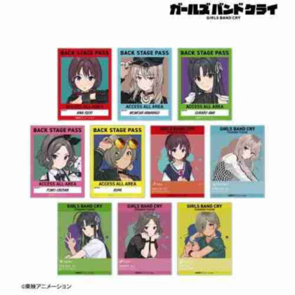 ガールズバンドクライ トレーディングアクリルカード Ver.A (少女樂團Cry交易亞克力卡Ver.A)