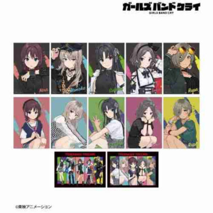 ガールズバンドクライ トレーディングブロマイド Ver.A (少女樂團哭泣貿易溴化物 Ver.A)